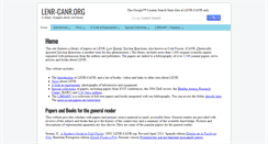 Desktop Screenshot of lenr-canr.org